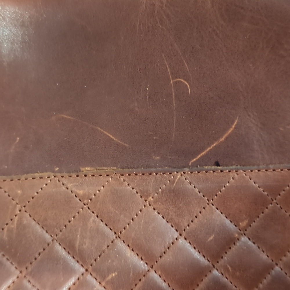 Justins Women’s Riding Boots | 100% Brown Leather | Quilted | Size 7B - Picture 5 of 11